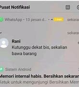 Memori Internal Hampir Habis. Bersihkan Sekarang